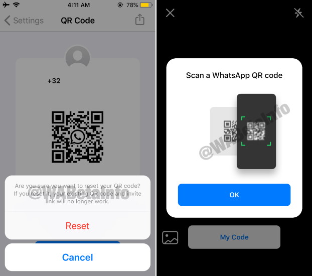 whatsapp qr code scan add friends