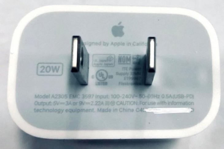 Apple 20W charger feat.