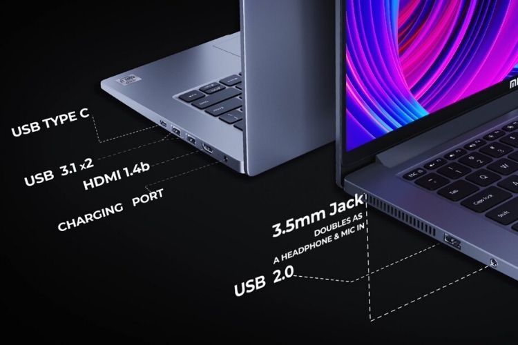 Mi Notebook 14 ports