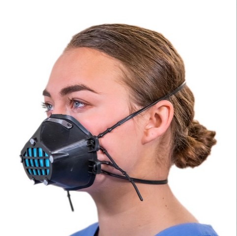 This Resusable Silicone Face Mask Comes With 10 Replaceable Air 