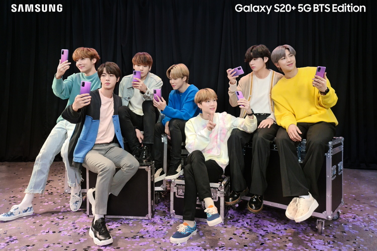 Samsung Galaxy S20+ 5G BTS Edition