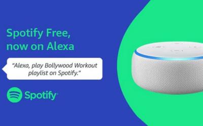 Spotify on Alexa website