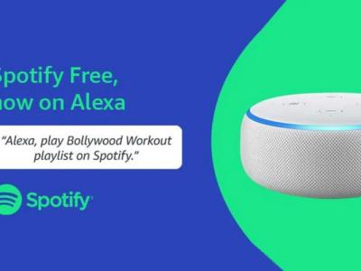 Spotify on Alexa website