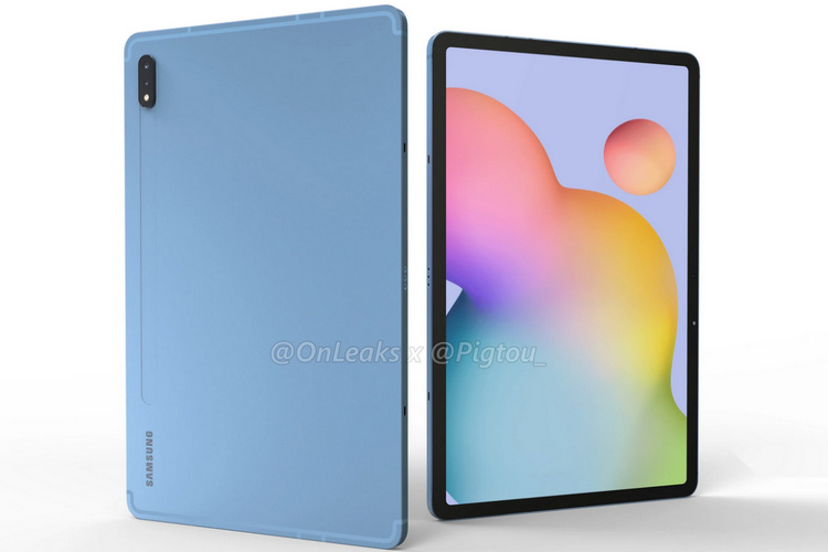 Samsung Galaxy Tab S7 renders