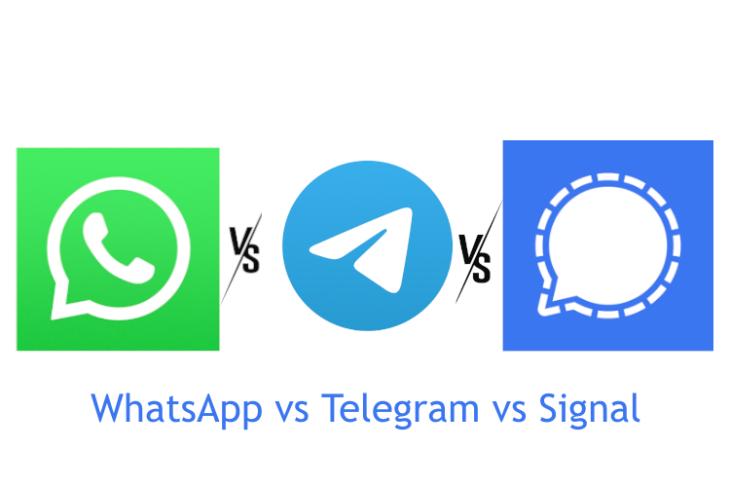 WhatsApp vs Telegram vs Signal: A Detailed Comparison