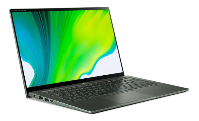 Acer Swift 5 with 11th-Gen Intel CPU, Nvidia MX350 GPU Announced Starting at $999