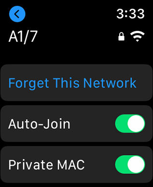 How to Enable/Disable Private MAC Address in watchOS 7