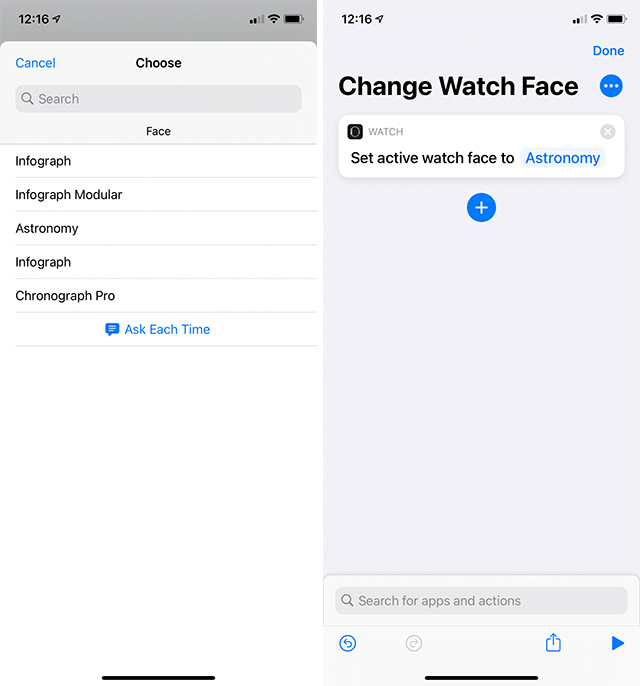 How to Change Apple Watch Faces Using Siri Shortcuts in watchOS 7