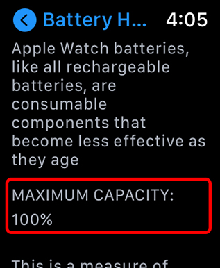 How to Check Apple Watch Battery Health in watchOS 7 - 70