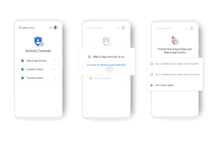 Google Will Now Auto-Delete Your Web & App, Location, and YouTube History by Default