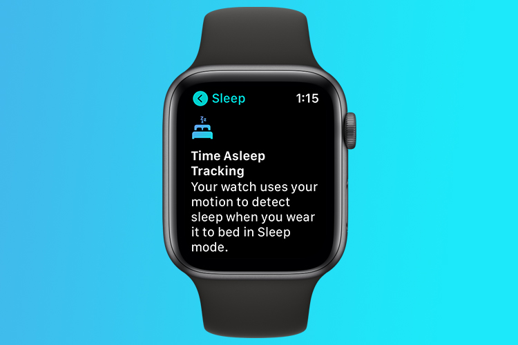 Sleep feature discount on apple watch