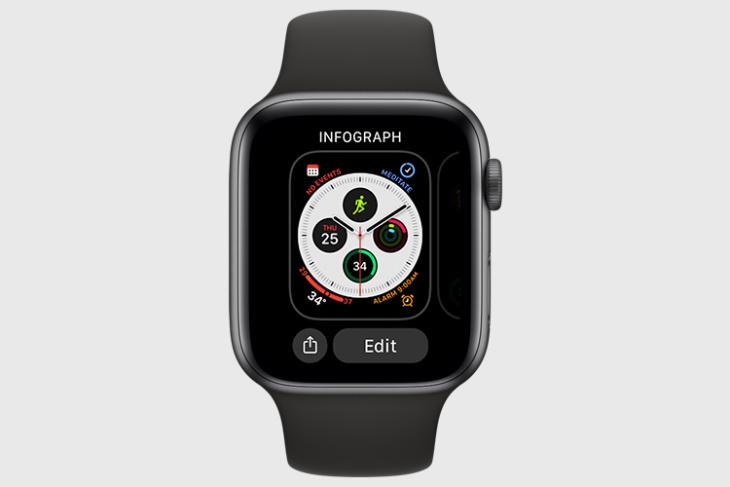 how to share apple watch faces watchos 7