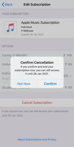 iPhone how to cancel subs 4