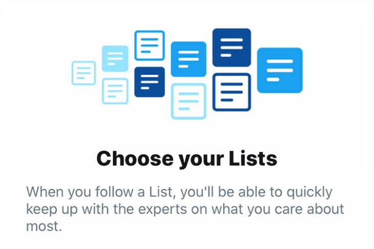 lists discovery twitter