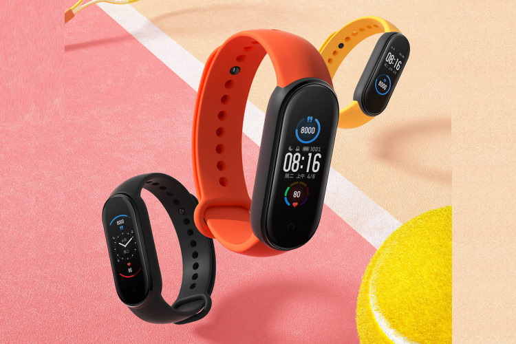 samsung health xiaomi mi band 5