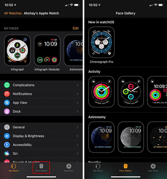 How to Share Apple Watch Faces in watchOS 7