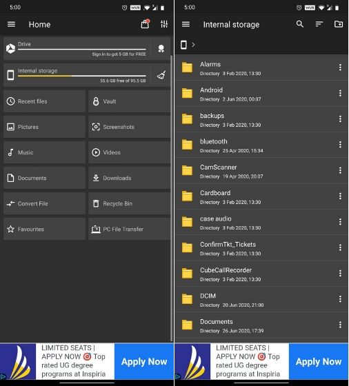 4. File Commander Best ES File Explorer Alternative Apps