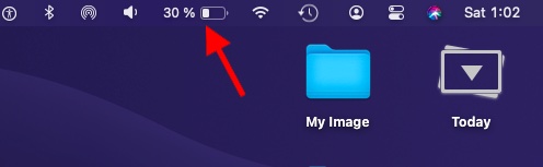 Click on Battery Icon