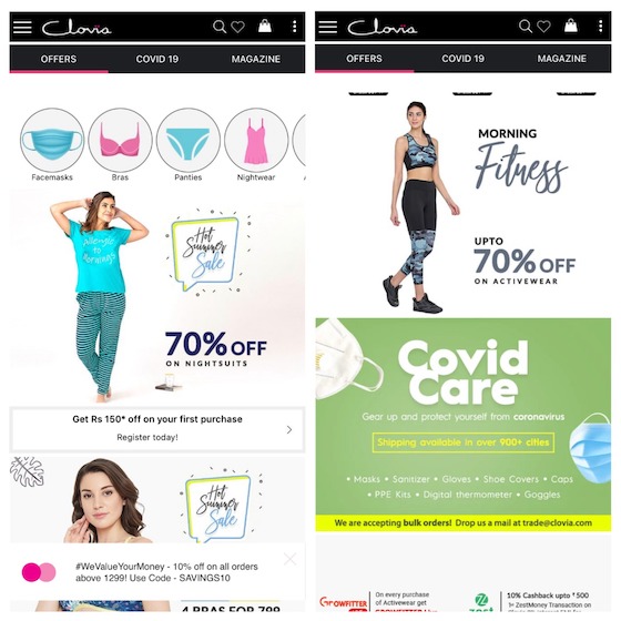 Clovia - Lingerie Shopping App - Apps on Google Play