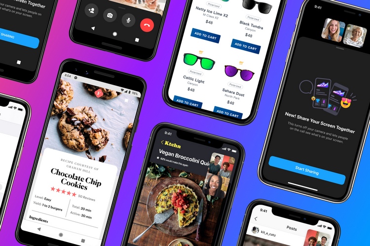 Facebook Messenger Gains Screen Sharing on Android and iOS