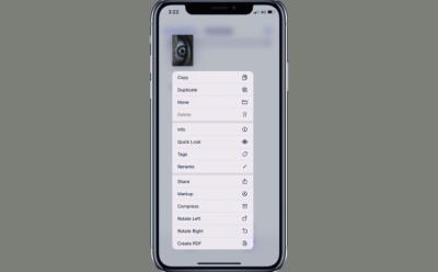 How to Rotate Images in Files App in iOS 14