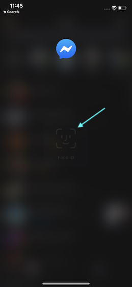 Verrouiller Face Messenger Avec Touch Id Ou Face Id