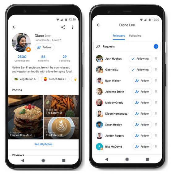 Google Maps Now Lets You ‘Follow’ Other Users