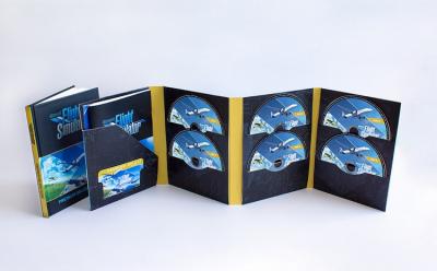 Microsoft Flight Sim physical edition 10 DVDs feat.
