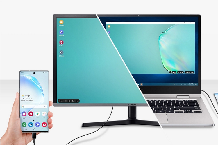 samsung note 20 dex