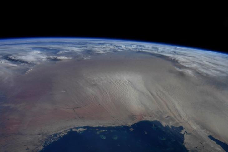 Sandstorm from space feat.