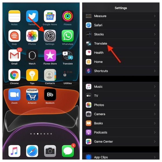 How to Use Apple Translate App in iOS 14 Guide] Beebom