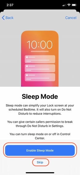 Set up Sleep Tracking on Your iPhone 7