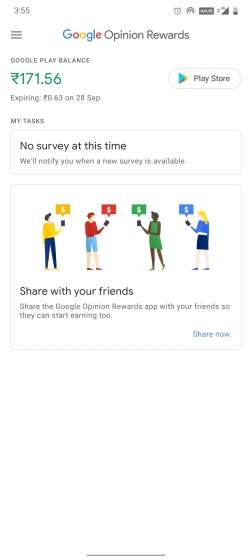 10. Google Opinion Rewards