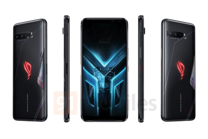 asus rog phone 3 render