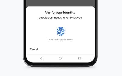 chrome biometric authentication android featured