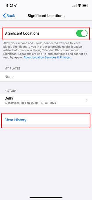 There’s a Hidden List of All the Places You’ve Visited on Your iPhone