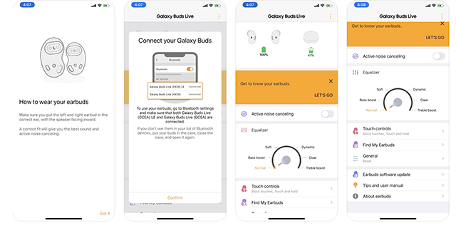 Samsung’s App Confirms Galaxy Buds Live will Come with ANC, Touch Controls