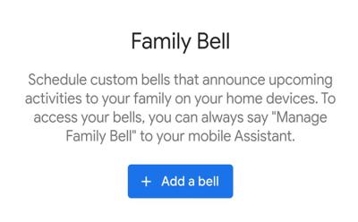 google assistant family bell featured