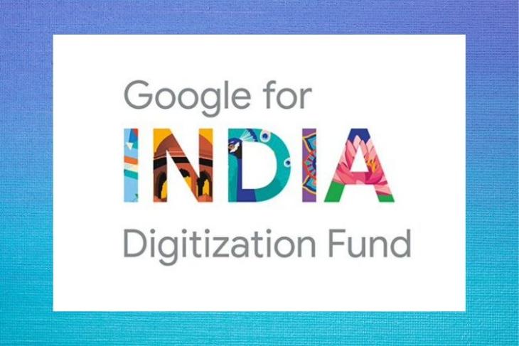 google for india digitization fund