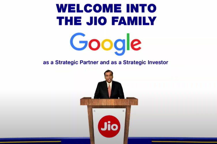 google picks 7.7% stake in jio platforms