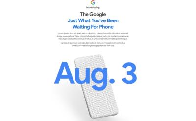 google pixel 4a teaser - launch date