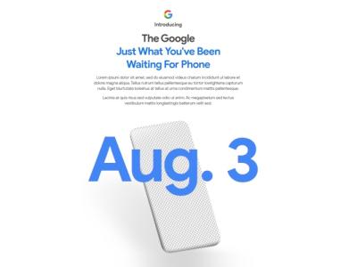 google pixel 4a teaser - launch date