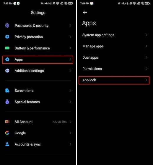 hinding apps on xiaomi devices 1
