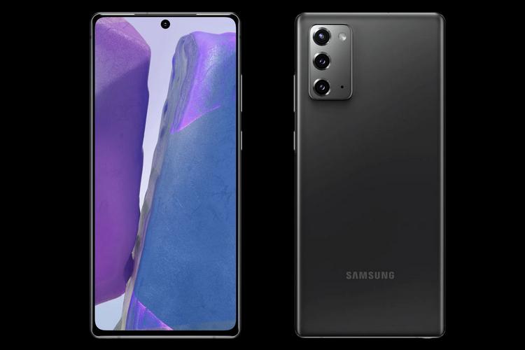 Samsung Galaxy Note 20 Renders Show Triple Rear Cameras, Punch-hole ...