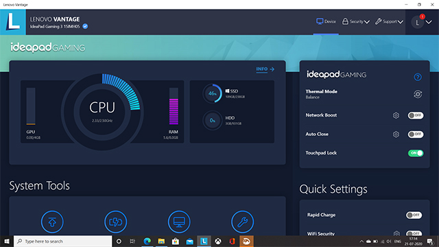 Lenovo IdeaPad Gaming 3 – Perfectly balanced for work and gaming
