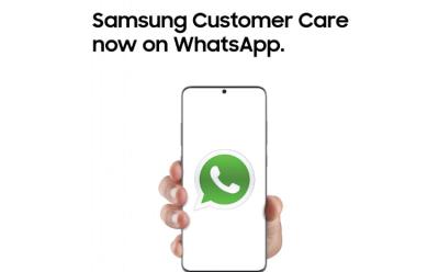 samsung customer care whatsapp