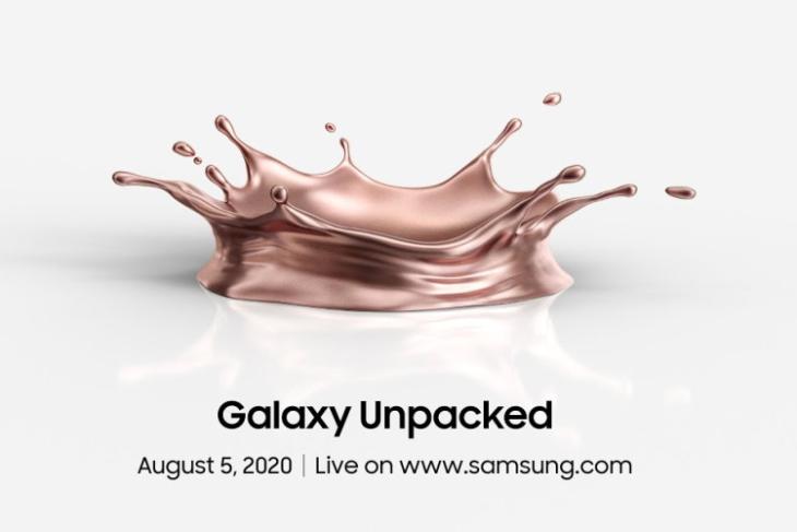 samsung galaxy note 20 launch date