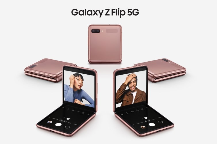 samsung galaxy z flip 5g launched-min