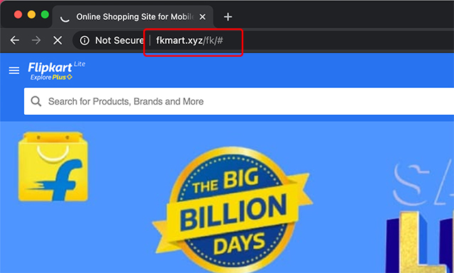 Fake Flipkart, Amazon Clones are Trying to Scam People