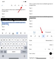 How To Strikethrough Text In Google Docs Yorketech